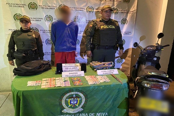 “Maikol” fue capturado en el corregimiento El Caguán