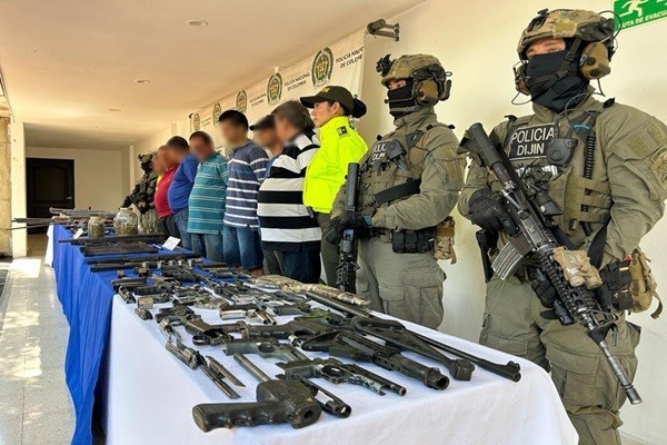 Cayó red de tráfico de armas y explosivos en Neiva