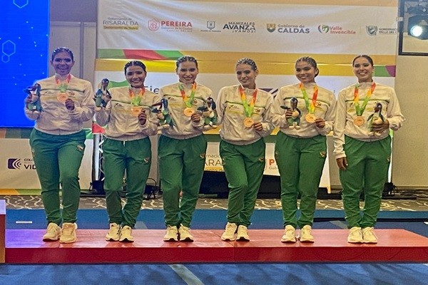 Bronce para el equipo huilense de porrismo en juegos nacionales
