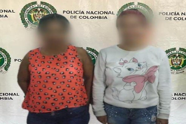 Dos mujeres capturadas con estupefacientes en Neiva