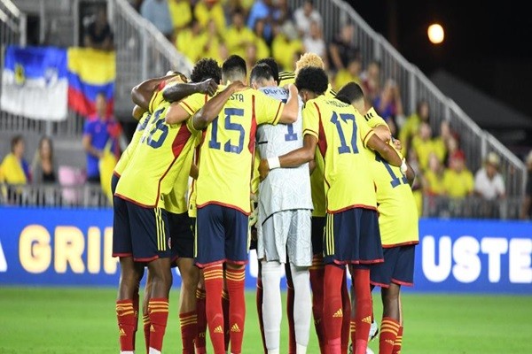 Selección Colombia se prepara para enfrentar a Brasil