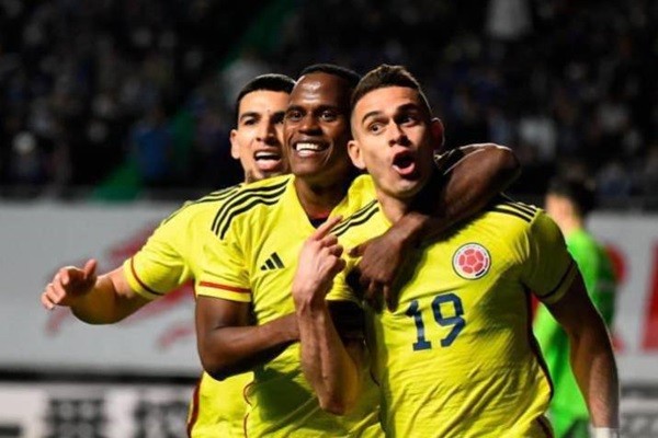 Selección Colombia triunfó como visitante en Asunción