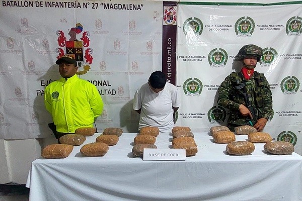 Dos personas capturadas en carreteras del Huila