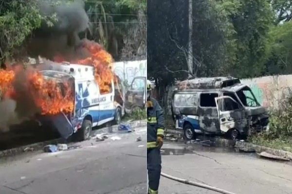 Ambulancia se accidentó en Neiva