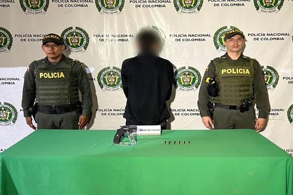 Cayó menor de edad por porte de arma ilegal