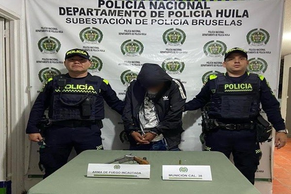 Cayó Alias “Zombi” fue capturado con un arma en Bruselas