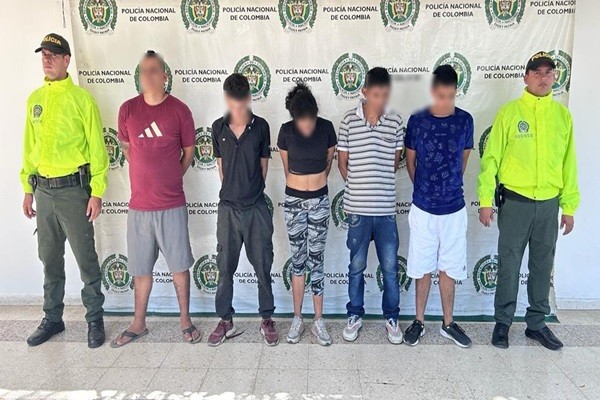 Grupo delincuencial "Los caleteros" fueron capturados en Neiva
