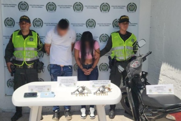 Pareja fue capturada en la vía Pitalito - Garzón