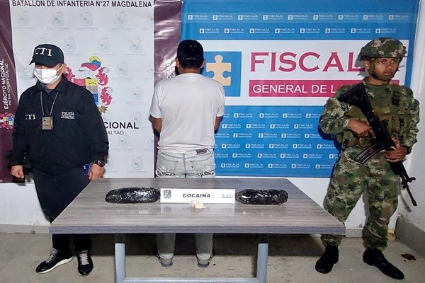 25 kilos de marihuana fueron incautados en carreteras del Huila
