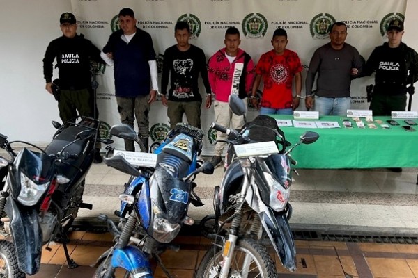 A la cárcel presuntos extorsionistas del Frente Ismael Ruiz, que operaban en el Huila