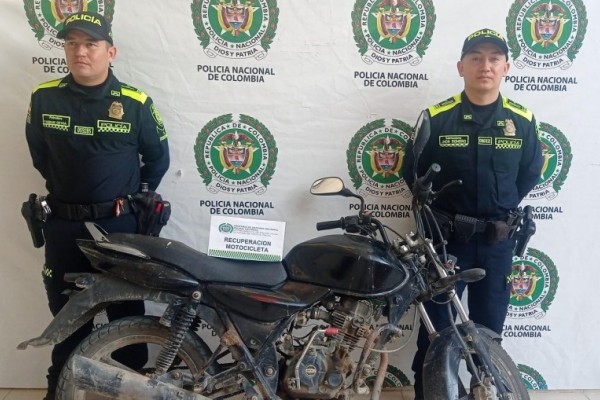 Más de 100 motos han sido recuperadas en Huila en 70 días