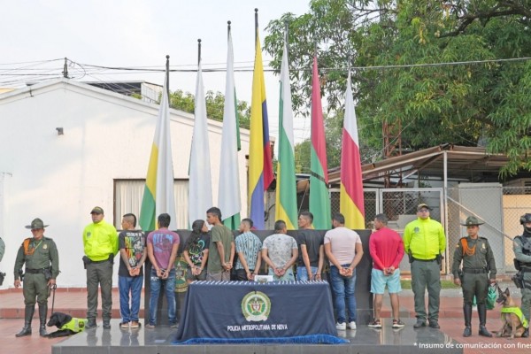 'Los Black Gold’ comercializaban drogas en Neiva