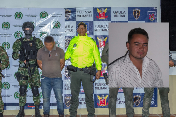 Así fue la caída de alias ‘Chuky’ en zona rural de Neiva
