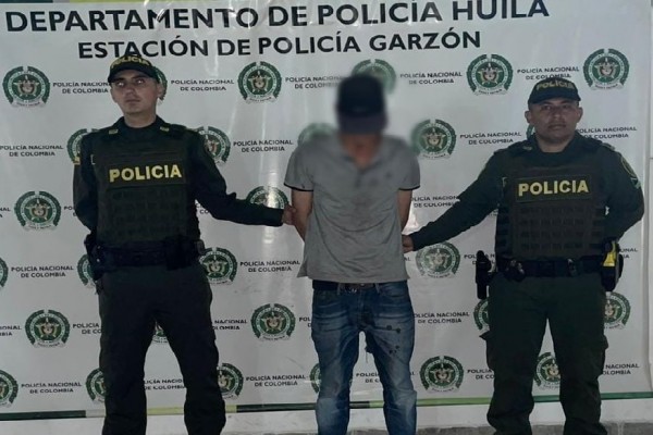 Enviado a la cárcel por crimen de un menor en Garzón
