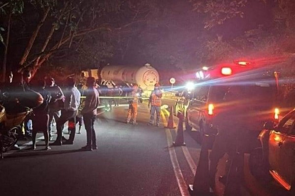 Falleció al chocar contra un camión en la vía Altamira