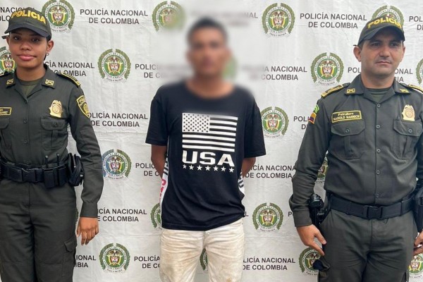 Capturado por agredir a una patrulla de la Policía en Neiva