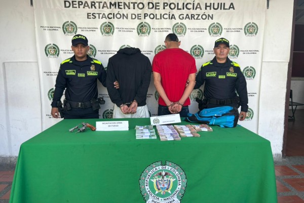 Dos fleteros robaron millonarios recursos a caficultor