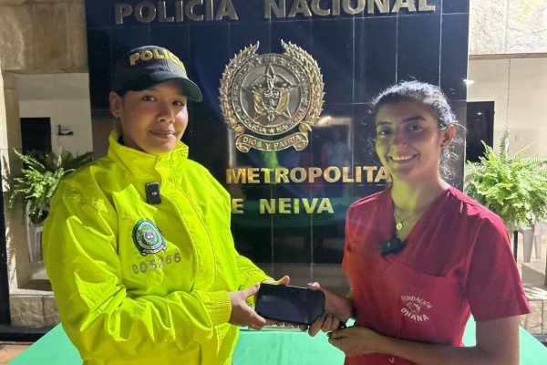 Autoridades recuperaron el celular que le fue hurtado a influenciadora