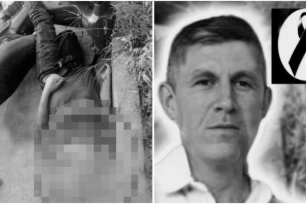 Asesinado frente a su esposa e hijo