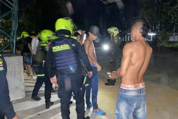 ‘Einer’ y ‘Yordan’ capturados cuando iban a delinquir