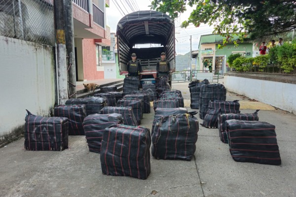 Más de una tonelada de estupefacientes se incautó en el Huila