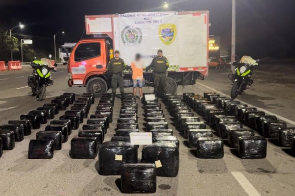 Millonaria incautación de marihuana en la vía Neiva – Aipe