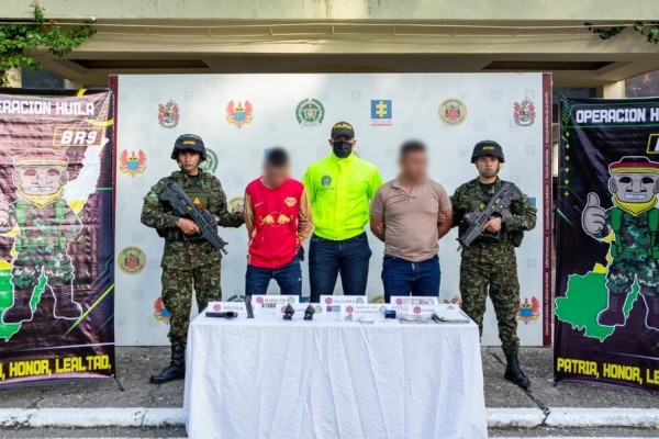 Duro golpe al frente ‘Darío Gutiérrez’ quien venía afectando a huilenses