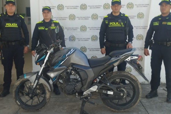 En Neiva, la Policía logró la recuperación de tres motocicletas robadas