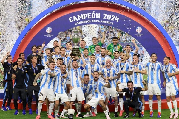 Argentina Campeón, Colombia Subcampeón