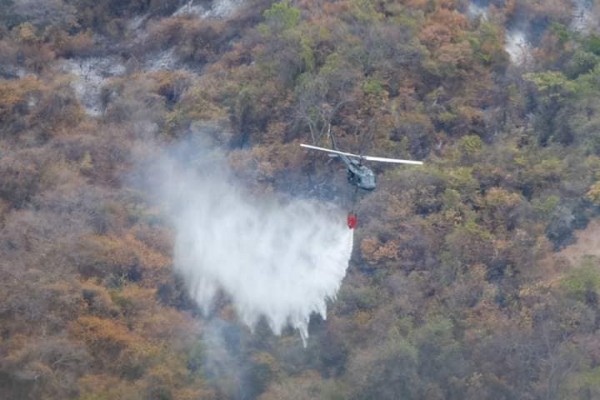 Gran ayuda de las lluvias frente a incendios forestales