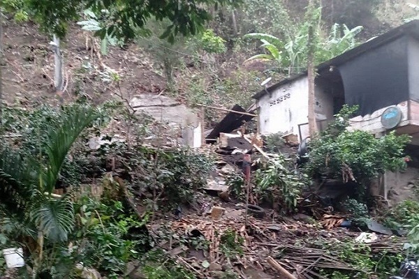 Así quedo la casa de la tragedia en Tello Huila