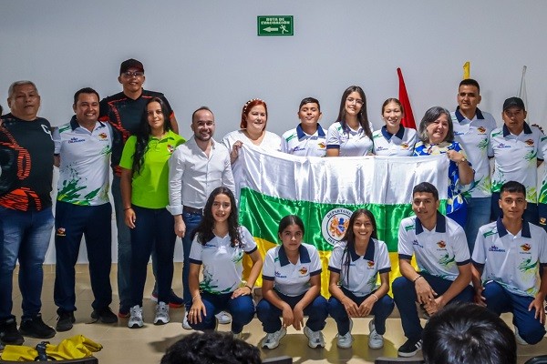 Jóvenes deportistas los abanderados por el Huila en Intercolegiados
