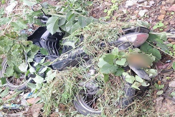 Así escondían una motocicleta robada en la comuna 8 de Neiva