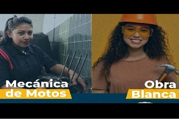 Amplían plazo de inscripción para que mujeres se formen en Mecánica de Motos y Obra Blanca