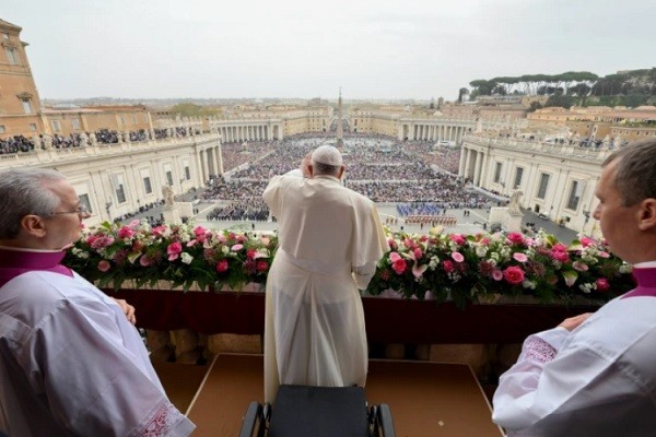 La última bendición de Francisco